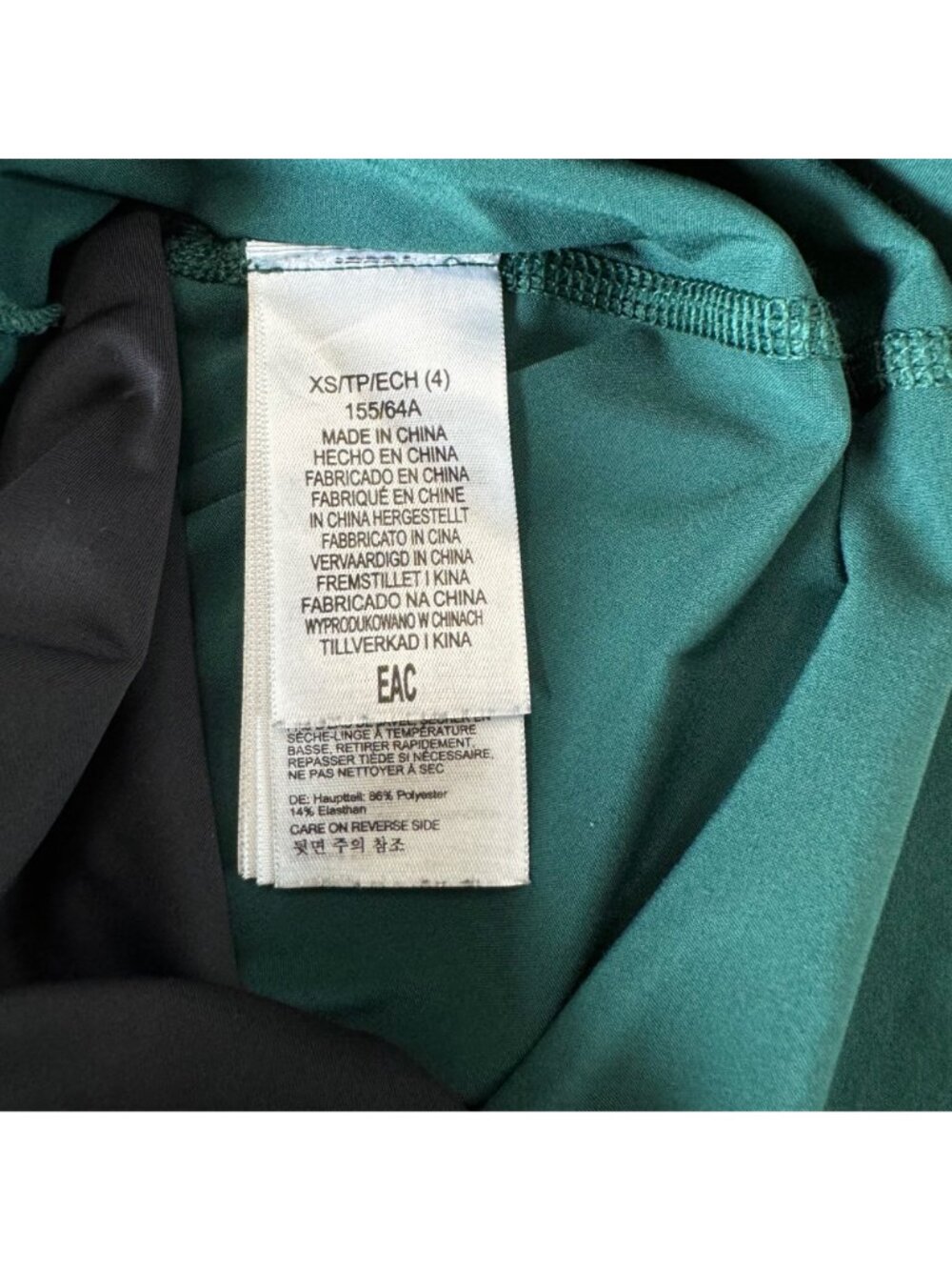 MARMOT Pulse Running Shorts Womens XS Green Double Layer Lined Activewear Hiking - Picture 8 of 9